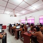 Pelaksanaan Ujian STS dan SAS Berbasis CBT di SMK Swasta Kristen BNKP Gunungsitoli Berjalan Sukses